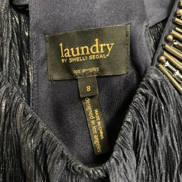 Laundry By Shelly Segal Racer Back Dress Size 8 - Picture 11 of 11